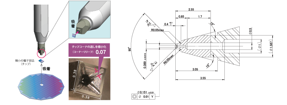 半導体用コレット