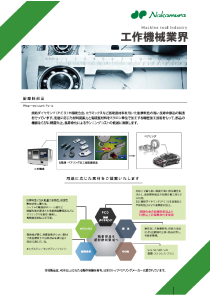 工作機械
耐摩耗部品